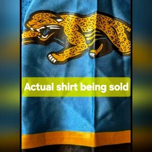 Vintage original logo Jacksonville Jaguars Blank Nike Official NFL Playoffs